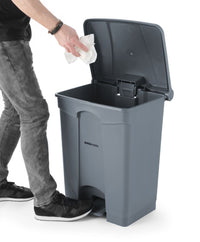 AmerBox Pedalhink, 68 l, ljusgrå, 490x410x(H)660 mm