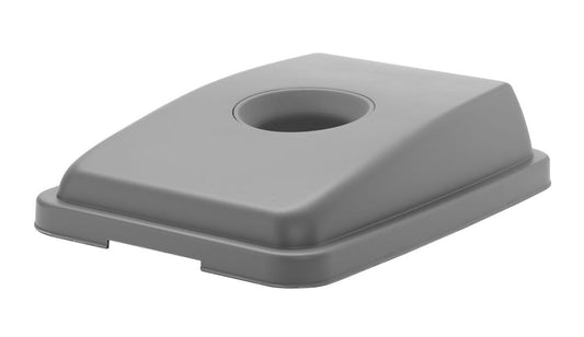 Lock med öppning för 60 l rektangulär behållare, HENDI, rund öppning, 660x470x(H)30mm