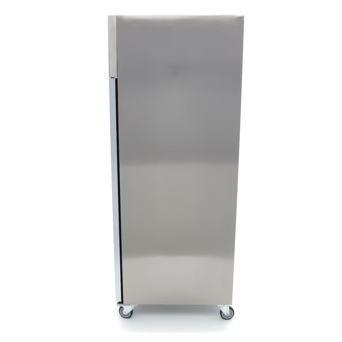 MAXIMA Displaykyl 700L - 3 justerbara hyllor - Rostfritt stål