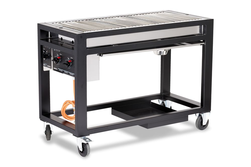 Gasgrill Europa, HENDI, 21,6 kW, 1260x580x(H)900 mm