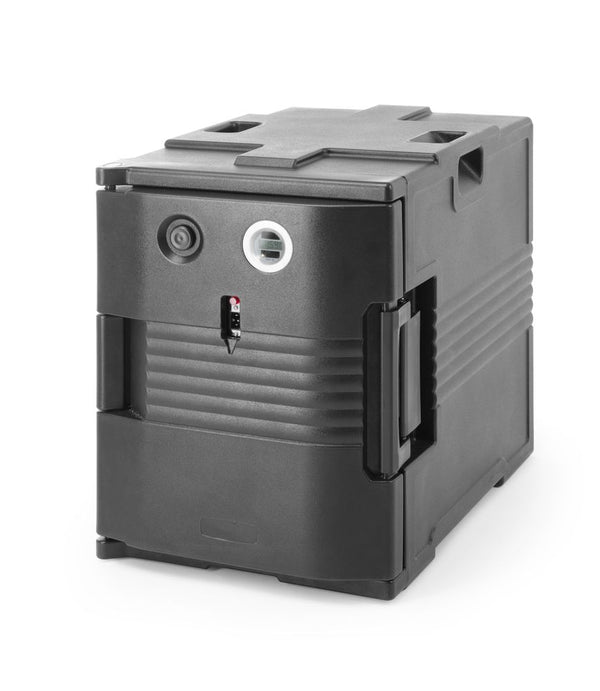 AmerBox Termoisolerad behållare med värmefunktion – catering, GN 1/1, 220-240V/200W, 477x680x(H)620mm