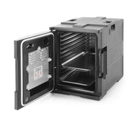 AmerBox Termoisolerad behållare med värmefunktion – catering, GN 1/1, 220-240V/200W, 477x680x(H)620mm