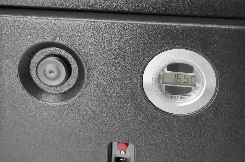 AmerBox Termoisolerad behållare med värmefunktion – catering, GN 1/1, 220-240V/200W, 477x680x(H)620mm