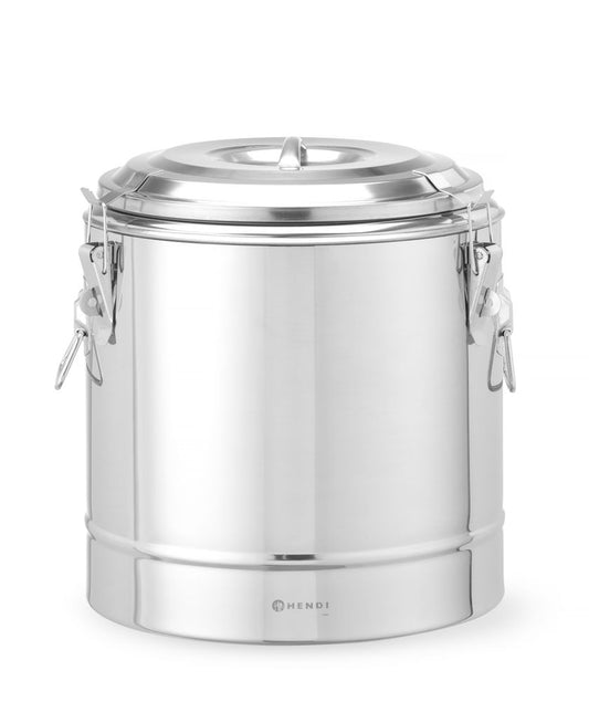 Isolerad bärbar behållare, HENDI, Kitchen Line, 19L, Ø350x(H)400mm