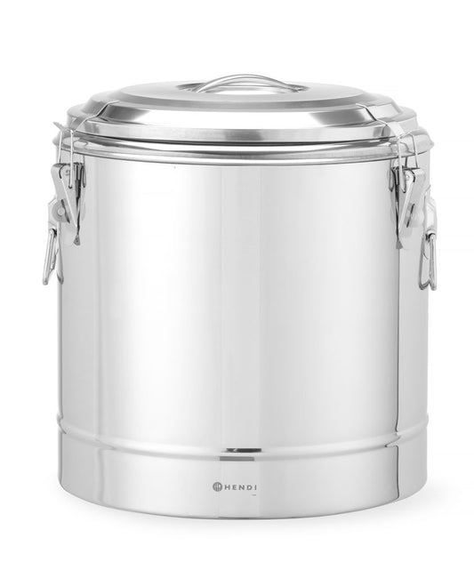 Isolerad bärbar behållare, HENDI, Kitchen Line, 31L, ⌀400x(H)445mm