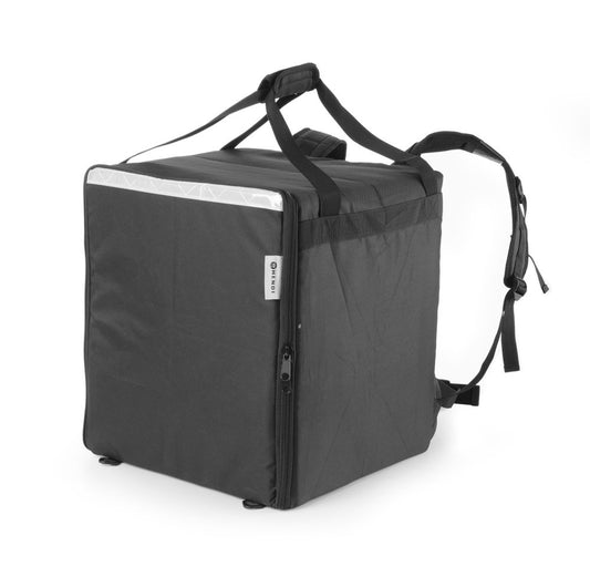 Isolerad pizza- och matleveransryggsäck, HENDI, 75,2L, Svart, 410x410x(H)480mm