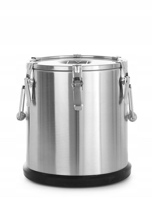 Isolerad bärbar behållare, HENDI, Profi Line, 15 l, ⌀330 x (H) 280 mm