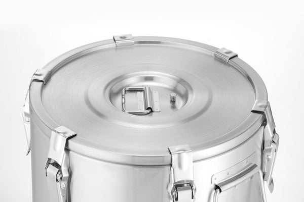 Hendi Isolerad bärbar behållare – med kran, Profi Line, 20L, ⌀330x(H)360mm