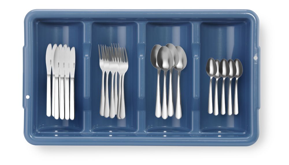 HENDI Bestickset med bricka, 525x300x(H)95mm