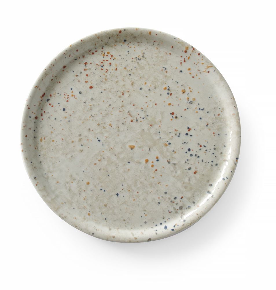Pizzatallrik Drops Collection, HENDI, Ljusgrå, Ø310mm