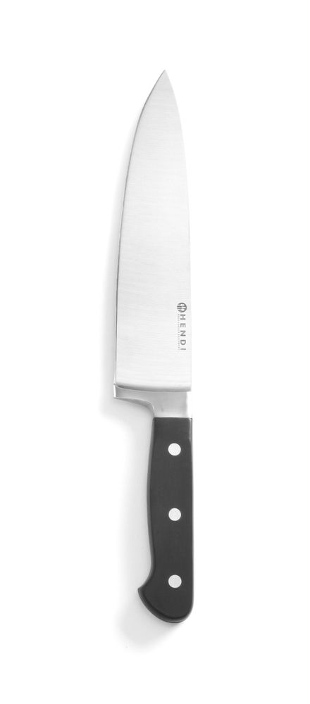 Hendi Kockkniv, Kitchen Line, Svart, (L)340mm