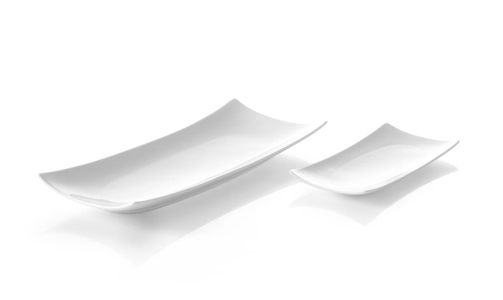 Hendi Tallrik rektangulär, 352x146x(H)40mm, 4 st