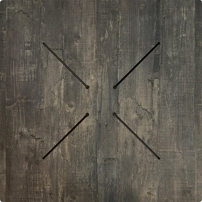 Bordsskiva CL Smoked Oak 69x69 cm