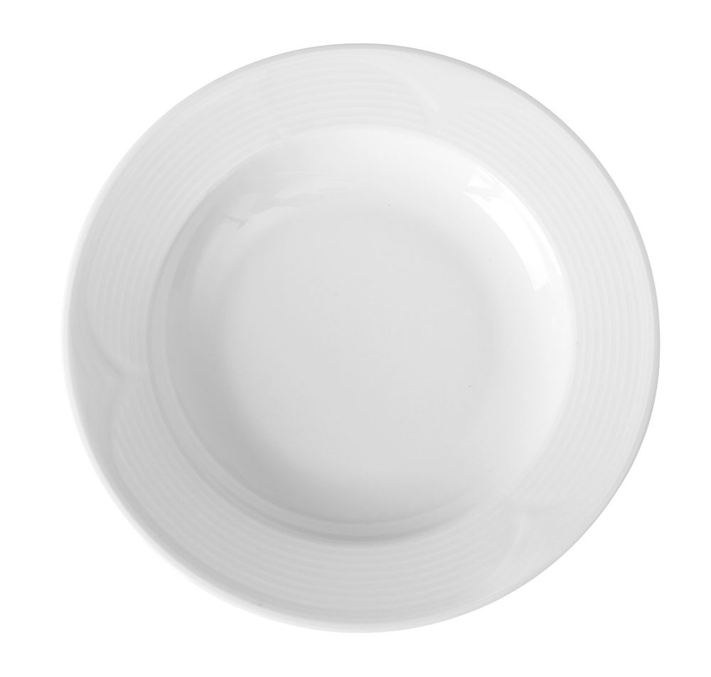 HENDI Sopptallrik, Ø220 mm, 4 st