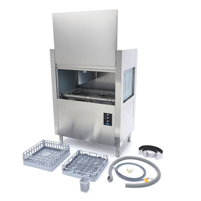 MAXIMA Diskmaskin med Korgtransportör - Utlopp vänster