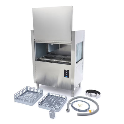 MAXIMA Diskmaskin med Korgtransportör - Utlopp vänster