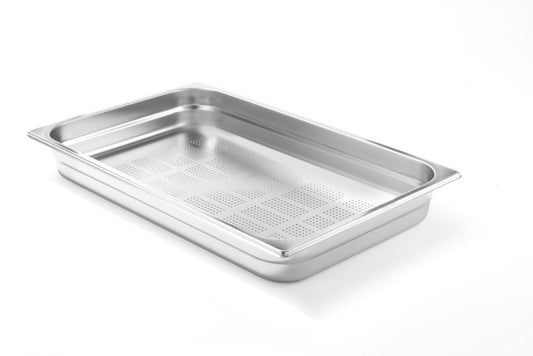 Behållare GN 1/1 perforerad, HENDI, Profi Line, GN 1/1, 9L, (H)65mm