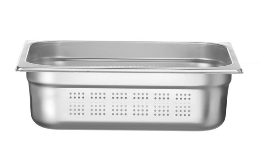 Behållare GN 1/2 perforerad, HENDI, Profi Line, GN 1/2, 6,5L, (H)100mm