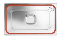 Hendi Lock för GN-behållare med silikonkant, Profi Line, GN 1/2, 265x325mm