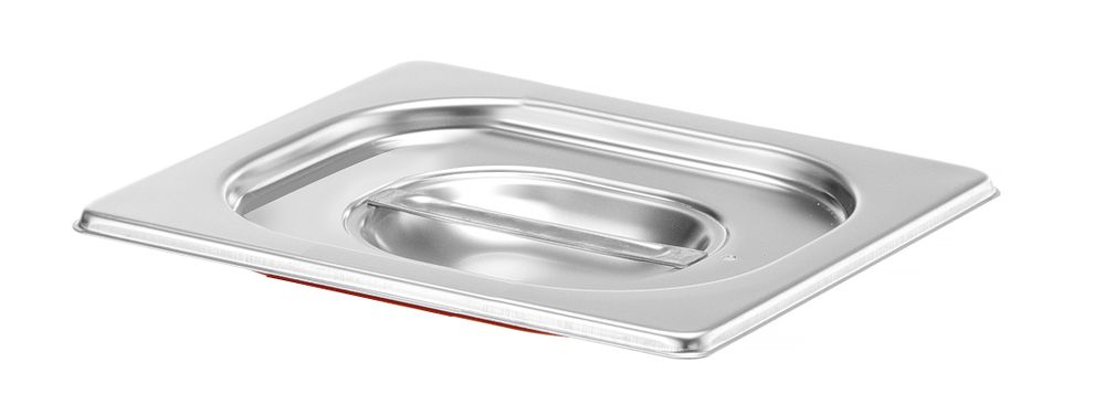 Hendi Lock för GN-behållare med silikonkant, Profi Line, GN 1/6, 176x162mm