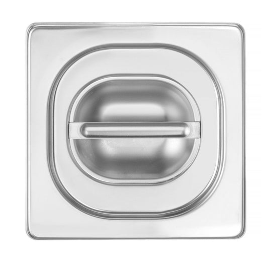 Lock för GN-behållare med silikonkant, HENDI, Profi Line, GN 1/6, 176x162mm
