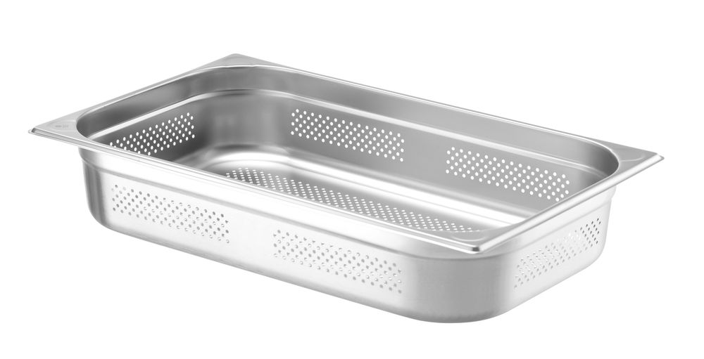 Hendi Behållare GN 1/1 perforerad, Kitchen Line, GN 1/1, 9L, (H)65mm
