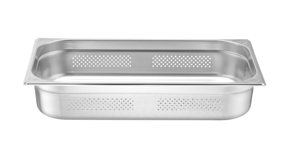 Hendi Behållare GN 1/1 perforerad, Kitchen Line, GN 1/1, 9L, (H)65mm