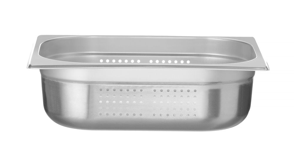 Behållare GN 1/2 perforerad, HENDI, Kitchen Line, GN 1/2, 6,5L, (H)100mm