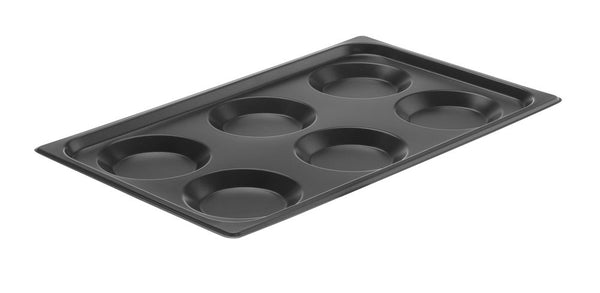 Tray with 6 moulds, Convectomat Pancake