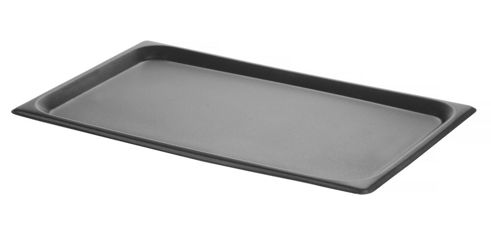 Ugnsplåt med non-stick beläggning CONVECTOMAT ROAST, HENDI, GN 1/1, Svart, 530x325x(H)17mm