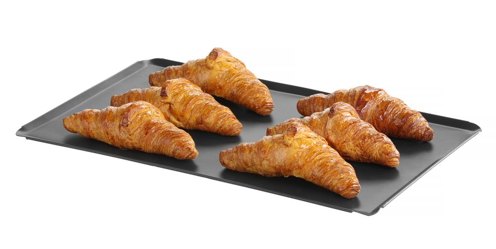 Hendi Bakplåt med non-stick beläggning CONVECTOMAT BAKE, GN 1/1, Svart, 530x325x(H)10mm