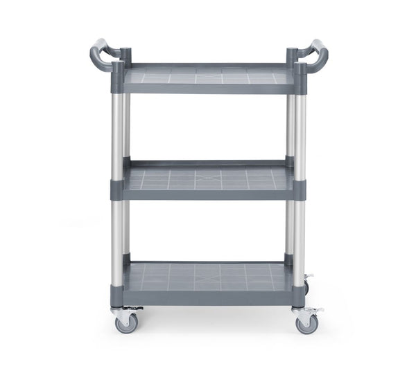 AmerBox Servicevagn i polypropen med 3 hyllor, liten, 800x420x(H)945mm