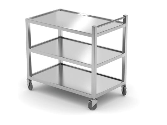 Serveringsvagn 3 hyllplan – svetsad, HENDI, 800x500x(H)950mm