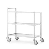 Hendi Serveringsvagn 3 hyllplan – svetsad, 800x500x(H)950mm