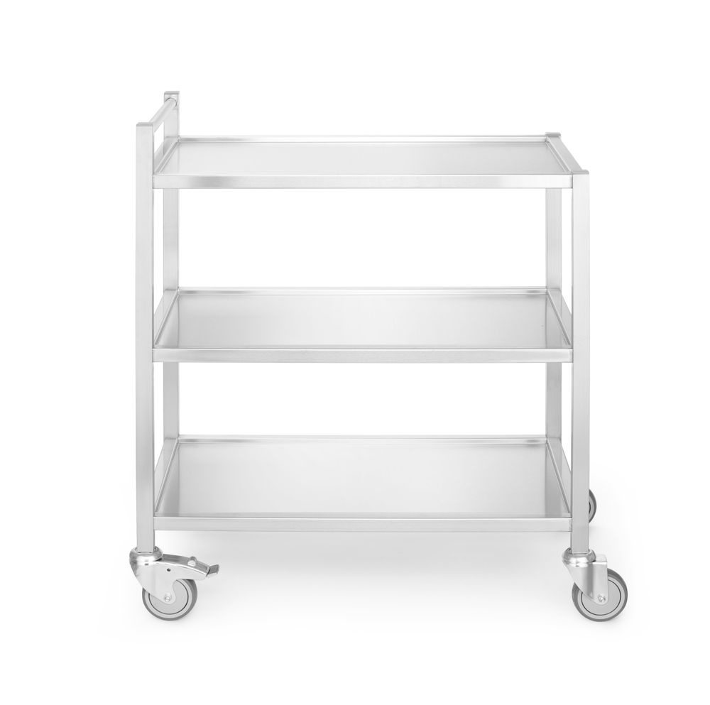 Hendi Serveringsvagn 3 hyllplan – svetsad, 800x500x(H)950mm