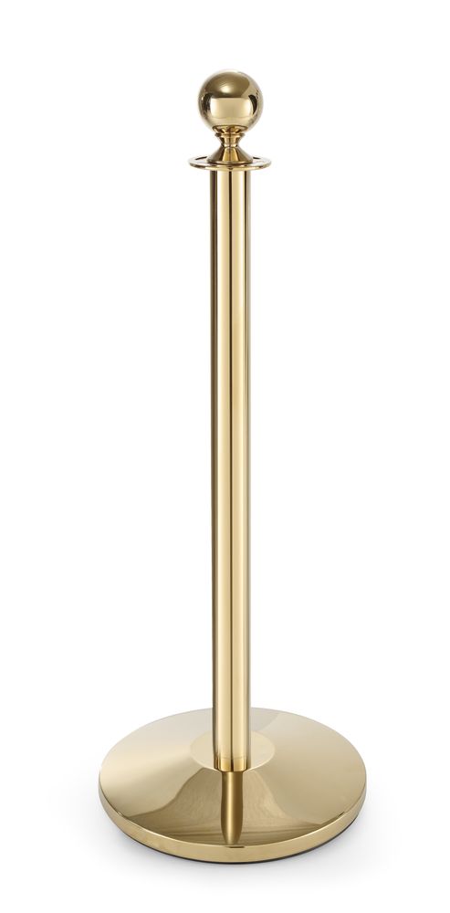 Hendi Avspärrningsstolpe guldfinish, bas, Ø360x(H)65mm