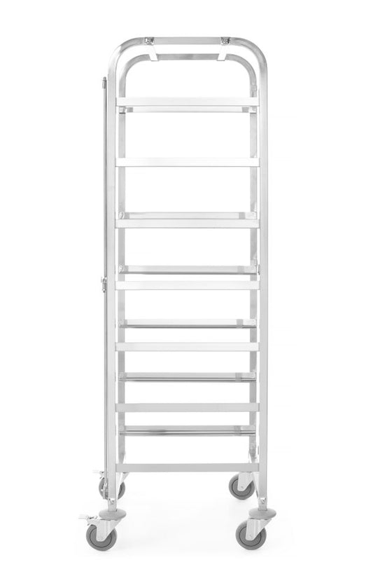 Mobil vagn för diskmaskinskorgar - 7 x 500x500 mm, HENDI, 615x560x(H)1710mm