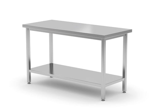 Centralt arbetsbord – bultat, HENDI, Profi Line, 1600x700x(H)850mm