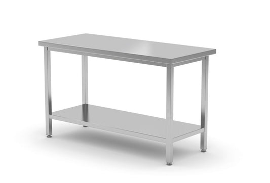 Centralt arbetsbord – bultat, HENDI, Profi Line, 1400x700x(H)850mm
