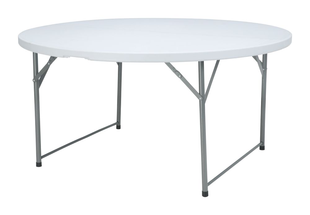 Buffet table round foldable