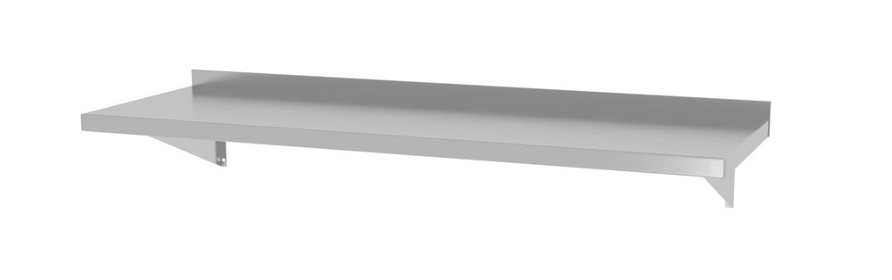 Hendi Vägghylla, med 2 konsoler, 1000x300x(H)250mm