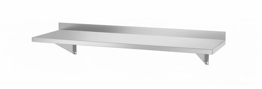 Vägghylla, med 2 konsoler, HENDI, 1000x300x(H)250mm