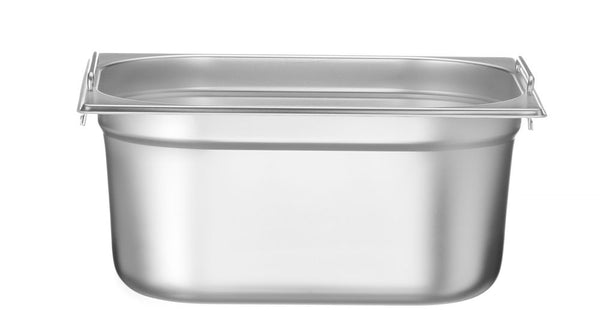 GN 1/2 container, dropped handles