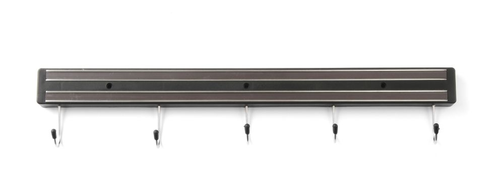 Knivmagnet med krokar, HENDI, 5 krokar, (L)470mm