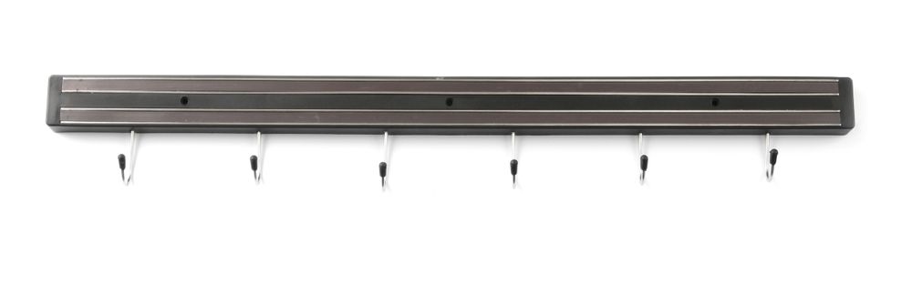 Knivmagnet med krokar, HENDI, 6 krokar, (L)620mm