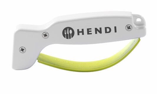 Knivslipare, HENDI, Vit, 140x15x(H)65mm