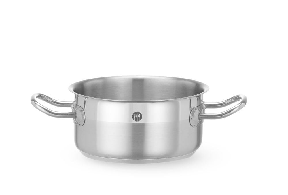 HENDI Gryta låg utan lock, Profi Line, 1,5L