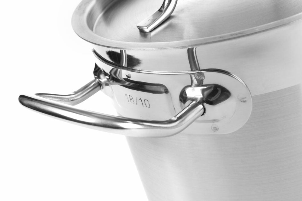 Hendi Gryta hög - med lock, Profi Line, 3L, ⌀160x(H)150mm