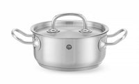 Hendi Gryta låg - med lock, Kitchen Line, 7,3L, ⌀280x(H)120mm