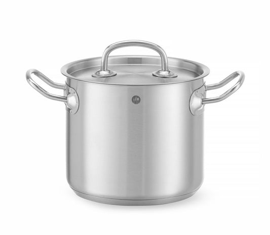 Gryta hög – med lock, HENDI, Kitchen Line, 2,8L, ⌀160x(H)140mm
